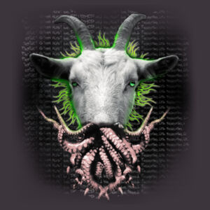 Squid Demon Goat - Mens Classic T Shirt Design