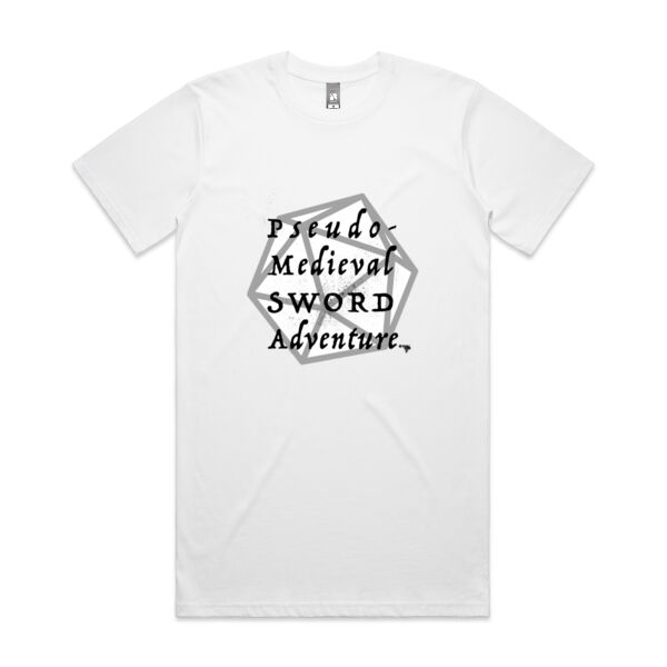 Pseudo-Medieval Sword Adventure - Mens Classic Plus Tee Thumbnail