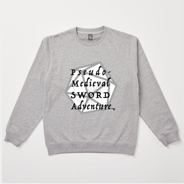 Pseudo-Medieval Sword Adventure - Unisex Fox Sweatshirt Thumbnail