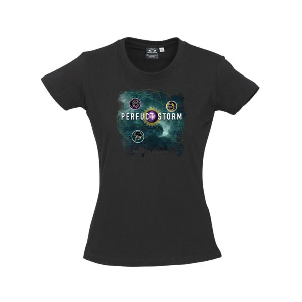 Perfuct Storm Orbits design - Ladies Ice Tee Thumbnail